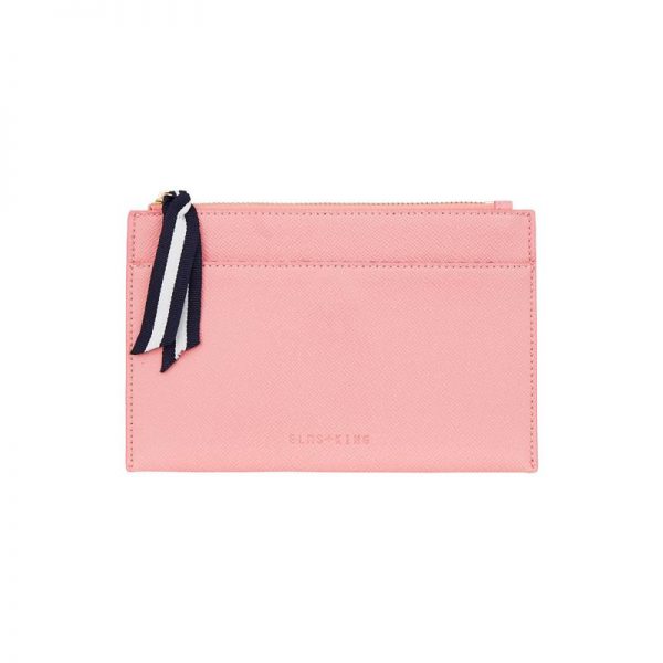 New York Coin Purse - Carnation Pink