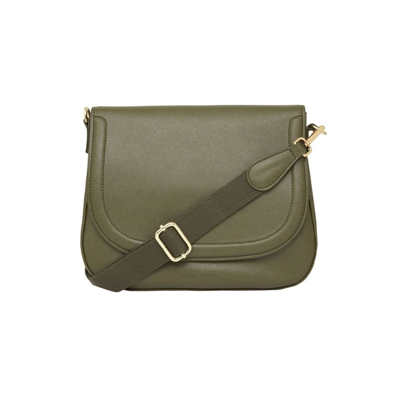 Ferrara Saddle Bag – Khaki – Love Me Gifts