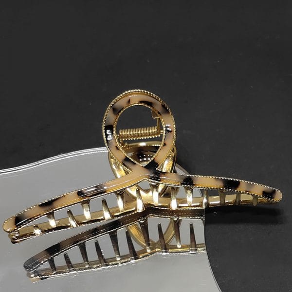 Leopard Print Claw Clip
