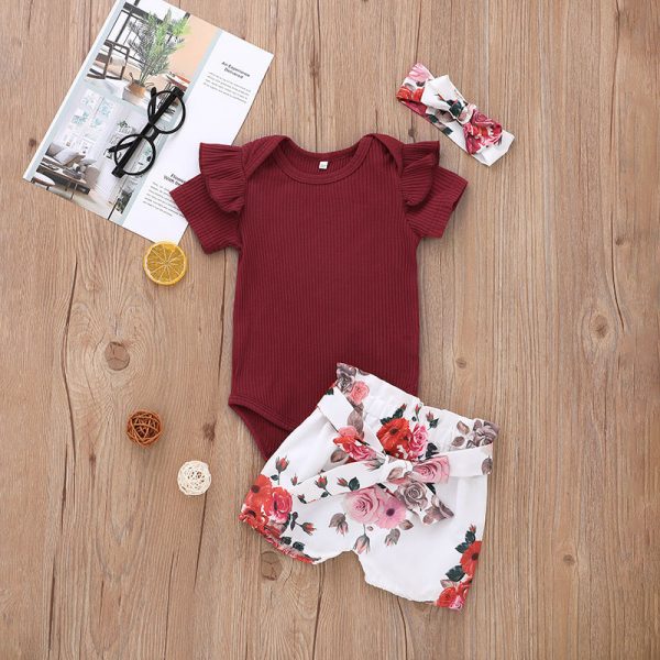 Baby Girl 3 Piece Outfit