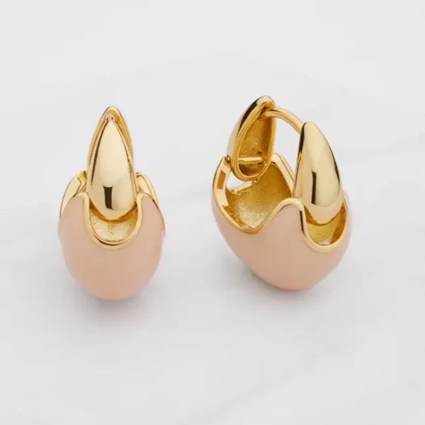 Nara Earring Peach